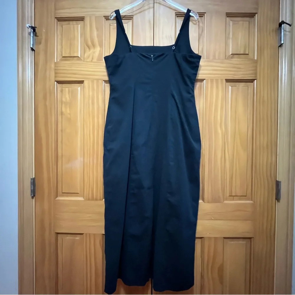 Abercrombie and Fitch Black Cotton Maxi Dress Size XL NWT
